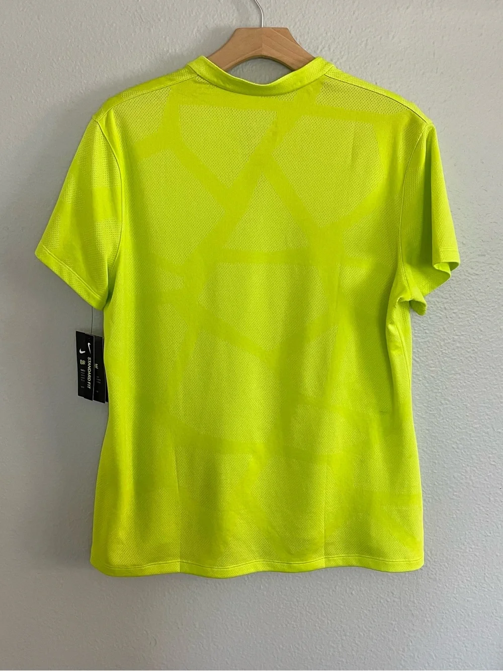 Nike Neon Yellow Performance Short Sleeve Top - Golf & more!